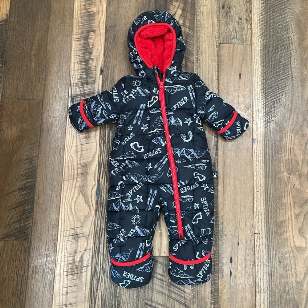 Spyder Full body bunting coat boy 3-6 mo